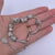 silver crystal charm bracelet jewellery women nz