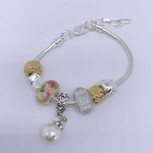 silver charm bracelet buy online