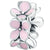 pink spacer silver flower pandora