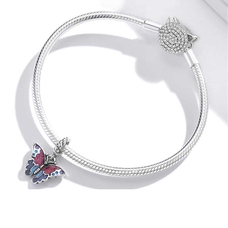 Moments Silver Bracelet, Decorative Butterfly | PANDORA