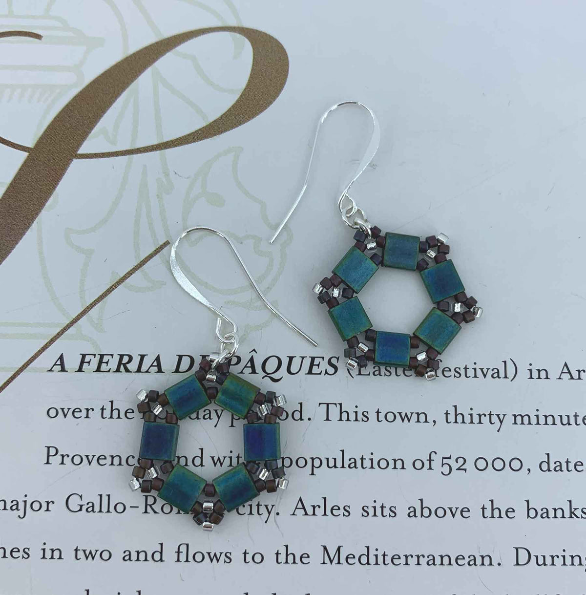 tila beads silver nz earrings jewellery