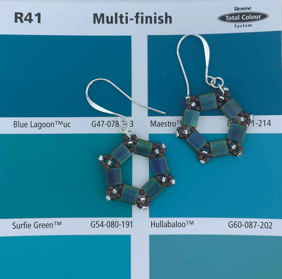 tila beads silver nz earrings jewellery