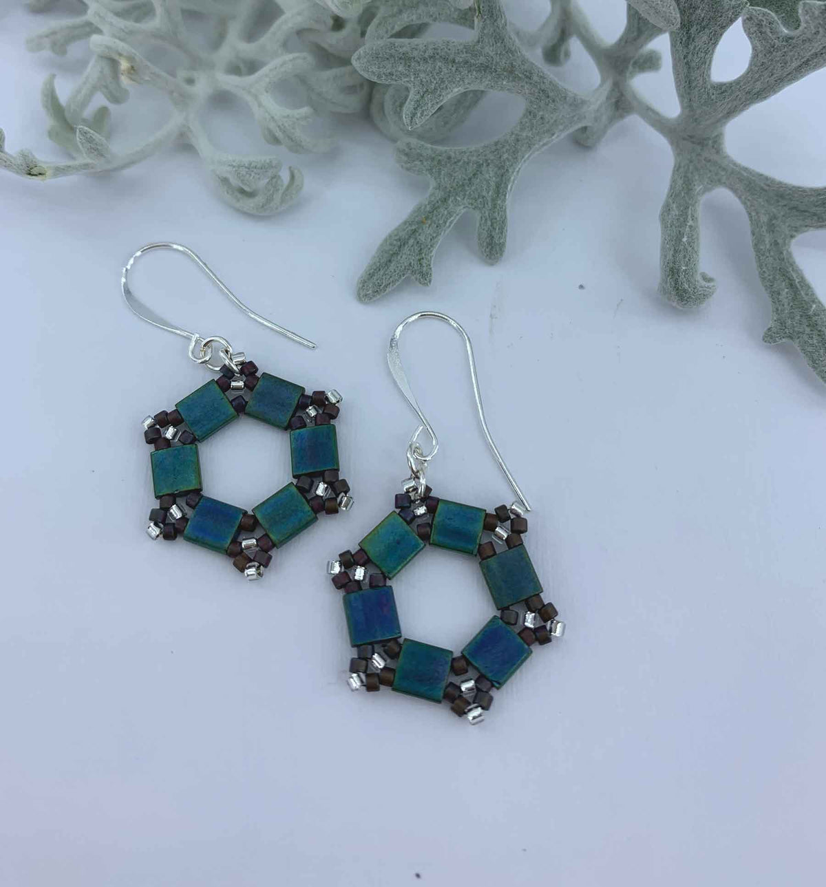tila beads silver nz earrings jewellery