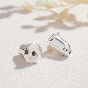 silver earring back bullet frenelle jewellery