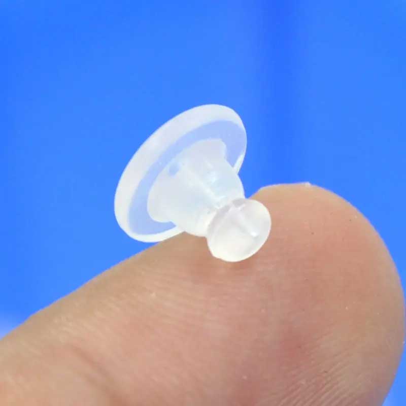 silicone earring backs jewelery