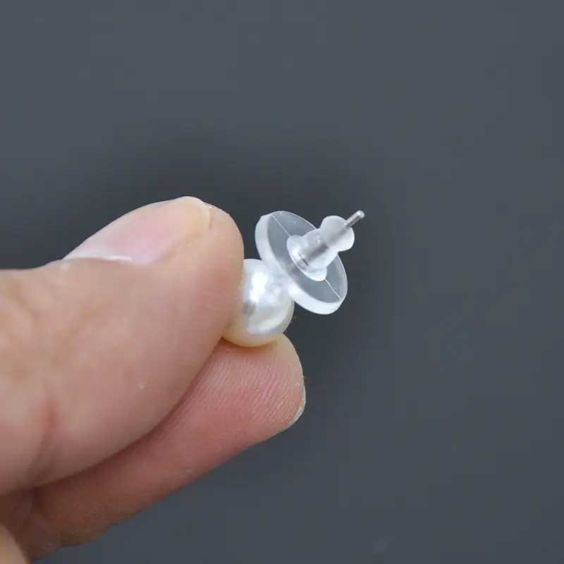 silicone earring backs frenelle