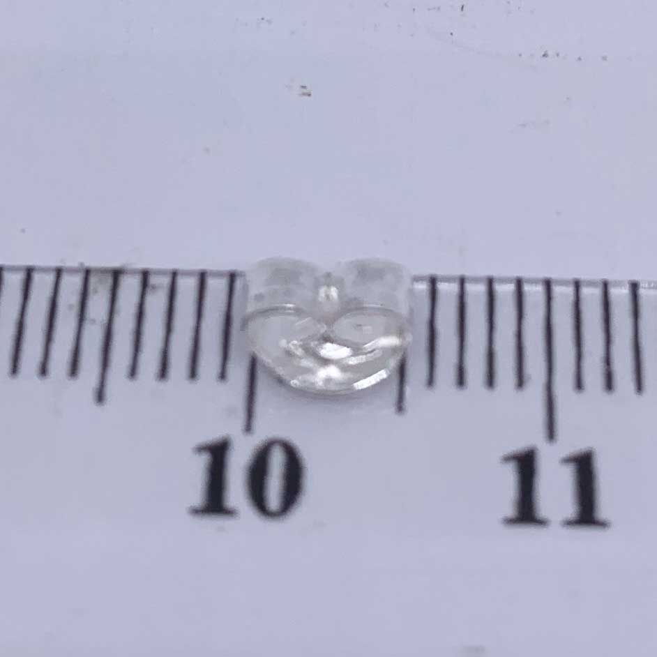 silver earring backs 5mm jewellery nz