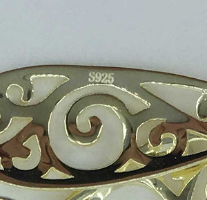 gold jewellery set koru design nz