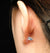 Gold silicone comfort fit earring backs nz