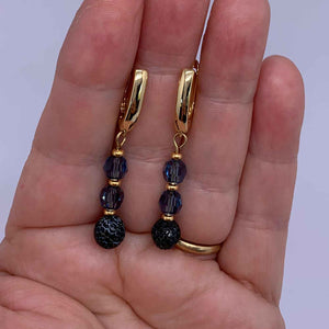 gold dangle drop earrings jewellery women NZ