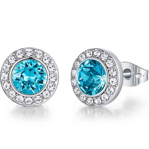 stud earring crystal gift for women