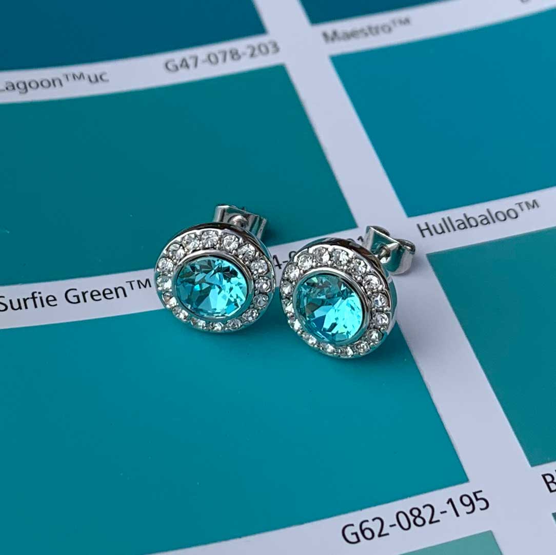 stud earring crystal gift for women