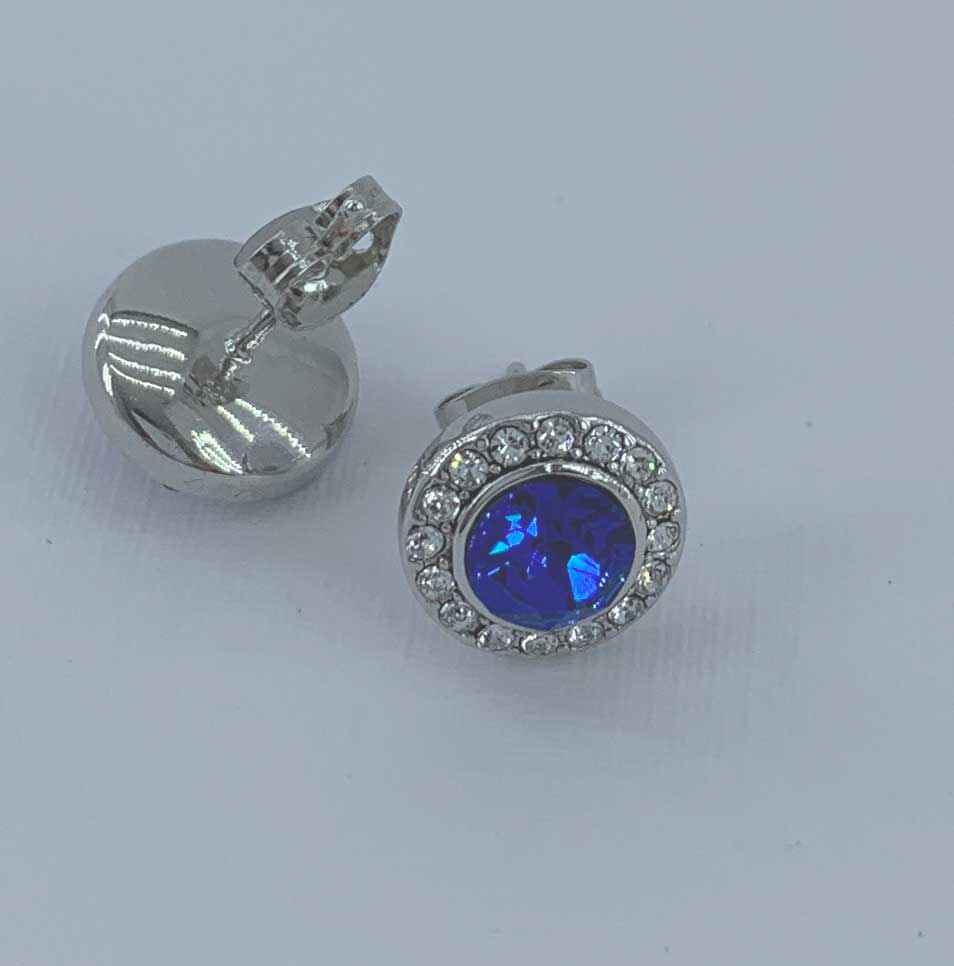 Frenelle Jewellery crystal stud earrings