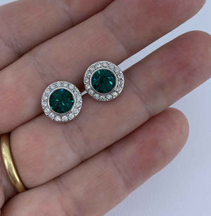 Frenelle Jewellery crystal stud earrings