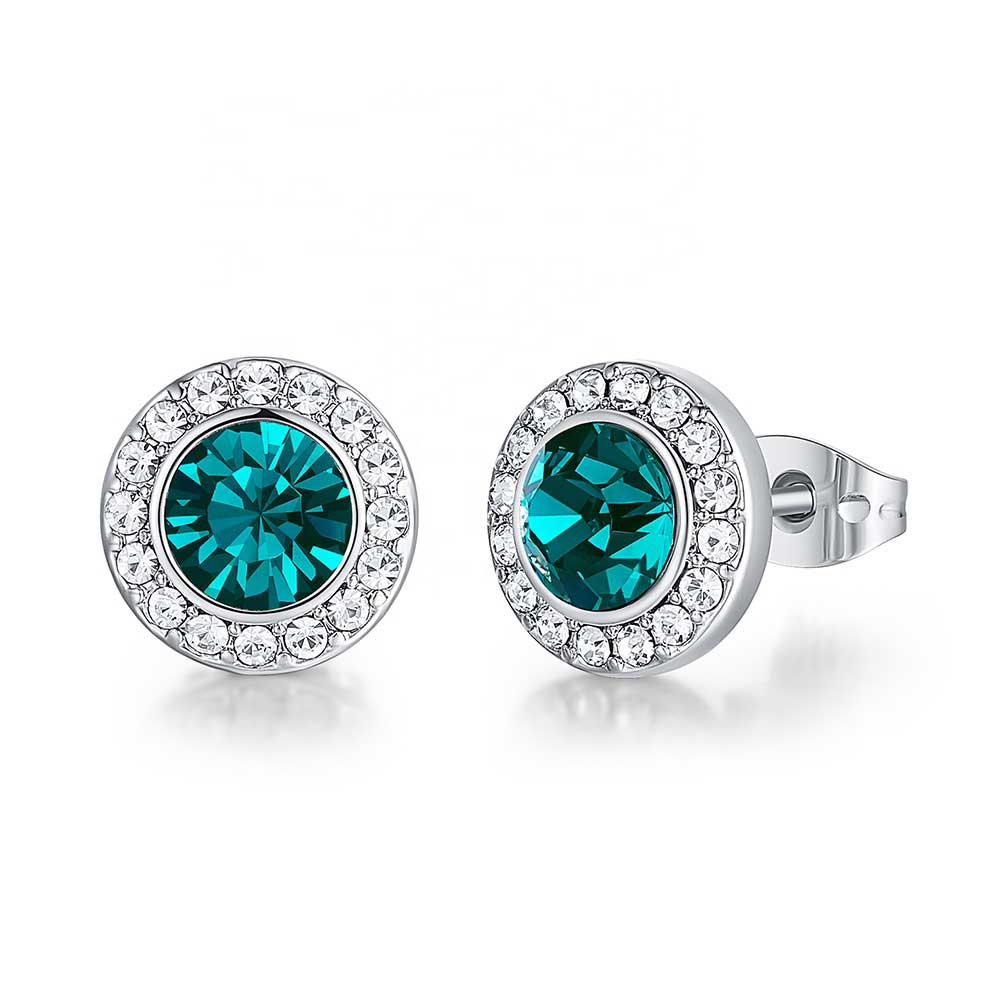 Frenelle Jewellery crystal stud earrings