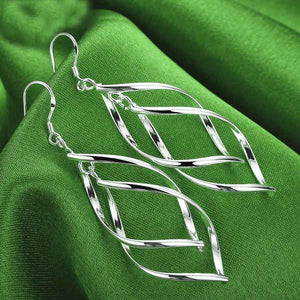 silver dangle earrings auckland