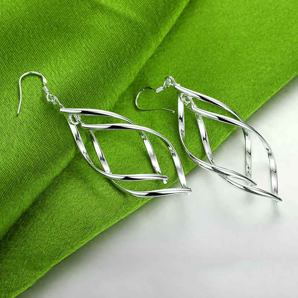 silver dangle earrings jewellery