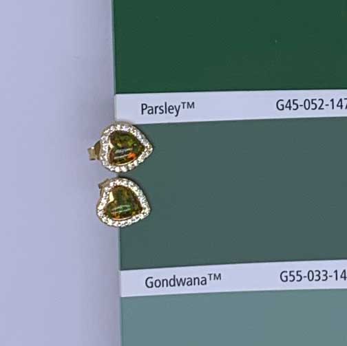 stud earrings gold opal nz