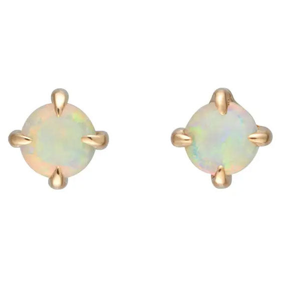 gold opal studs jewellery nz