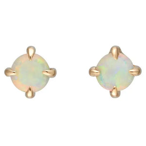 gold opal studs jewellery nz