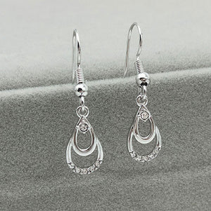 frenelle jewellery silver set crystals