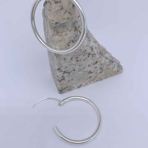 Silver Hoop 3mm thick jewellery
