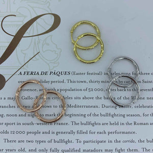 rose gold crystal hoop earrings for women