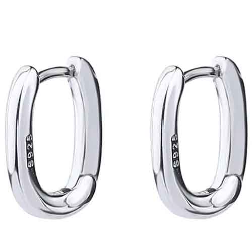 huggie silver hoop earrings jewellery women nz