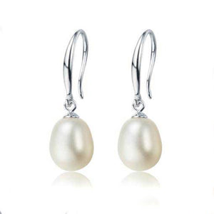 white pearl silver earring nz online