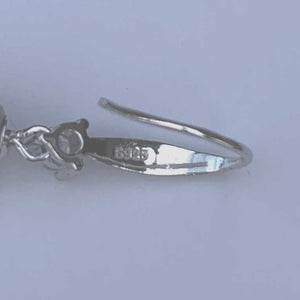frenelle jewellery earrings pearls silver crystal black