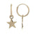 gold star earrings jewellery nz
