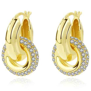 gold hoop earrings jewellery women nz