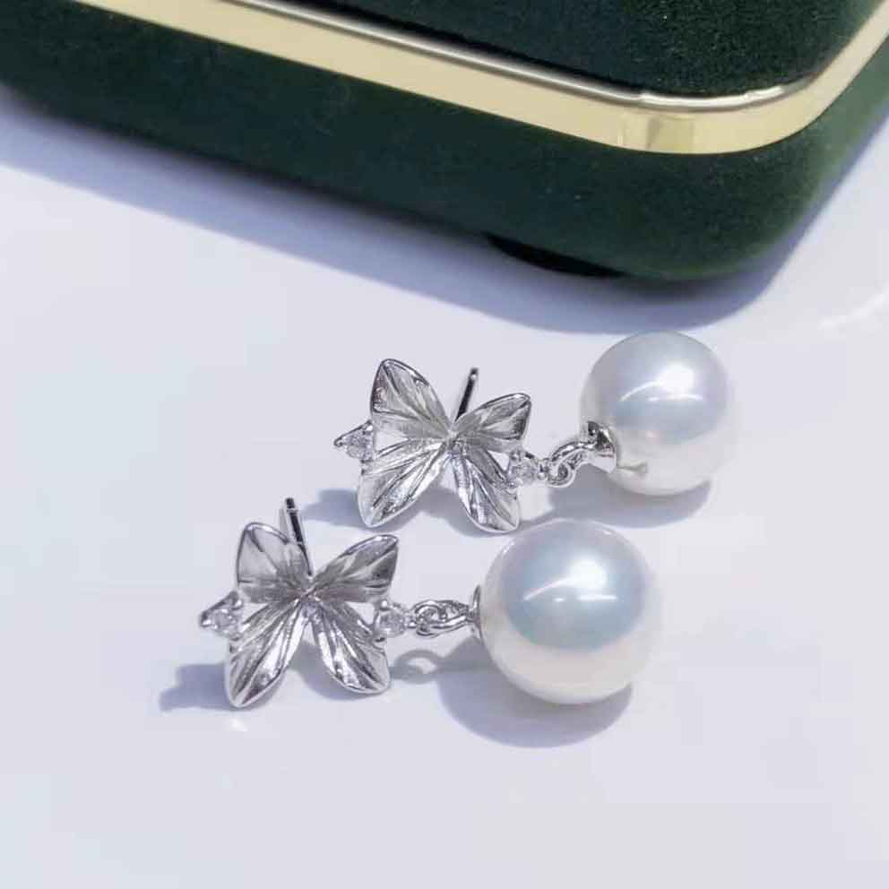 earrings jewellery silver pearl