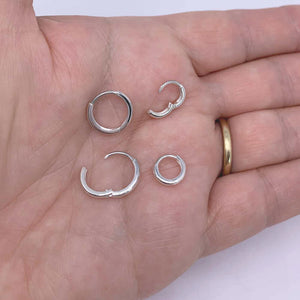 jewellery earrings silver hoop nz online