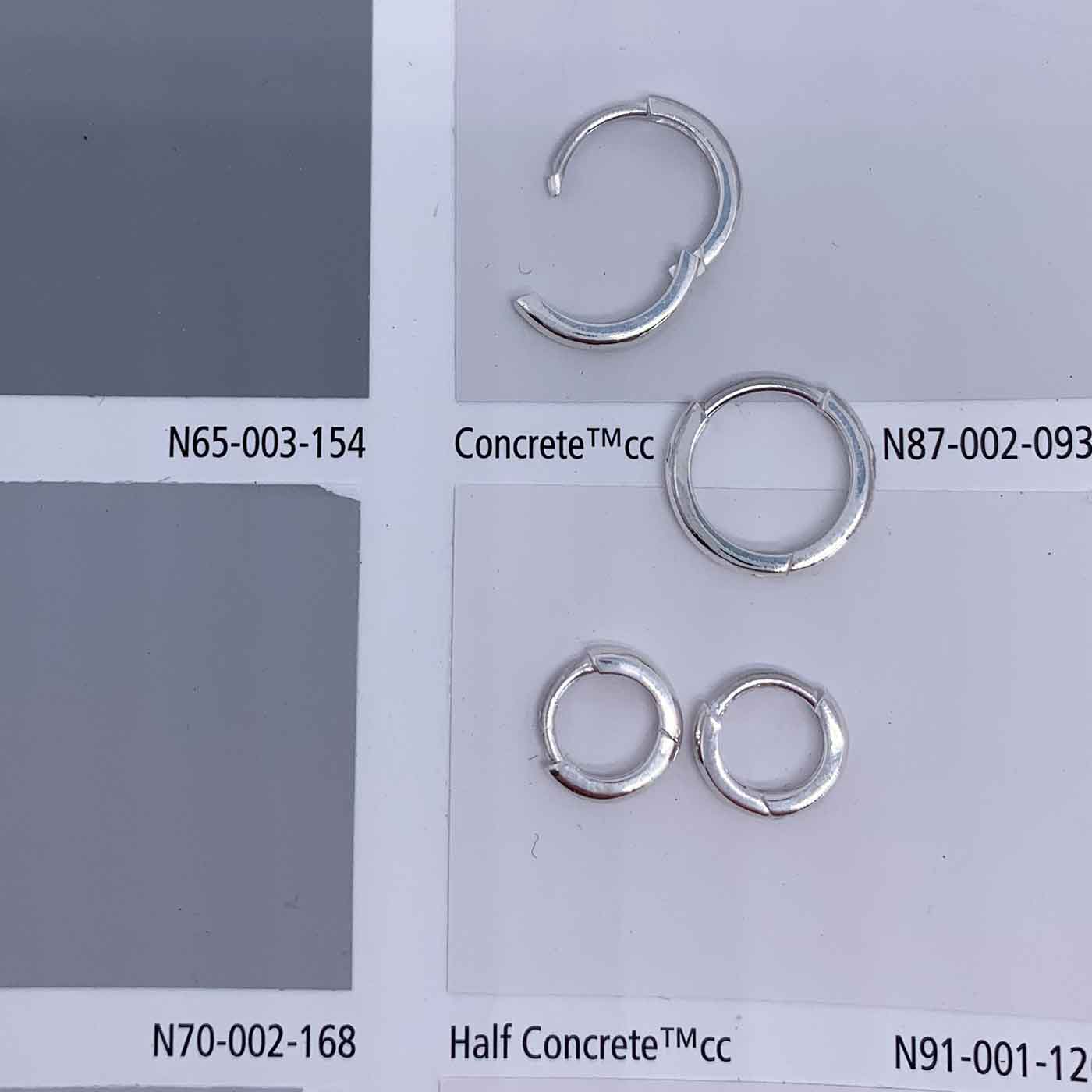 silver hoop earrings for women jewellery