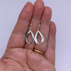 silver drop earrings jewellery