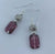 amethyst crystal drop earrings silver women