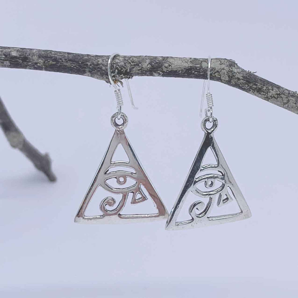 eye of ra earrings frenelle