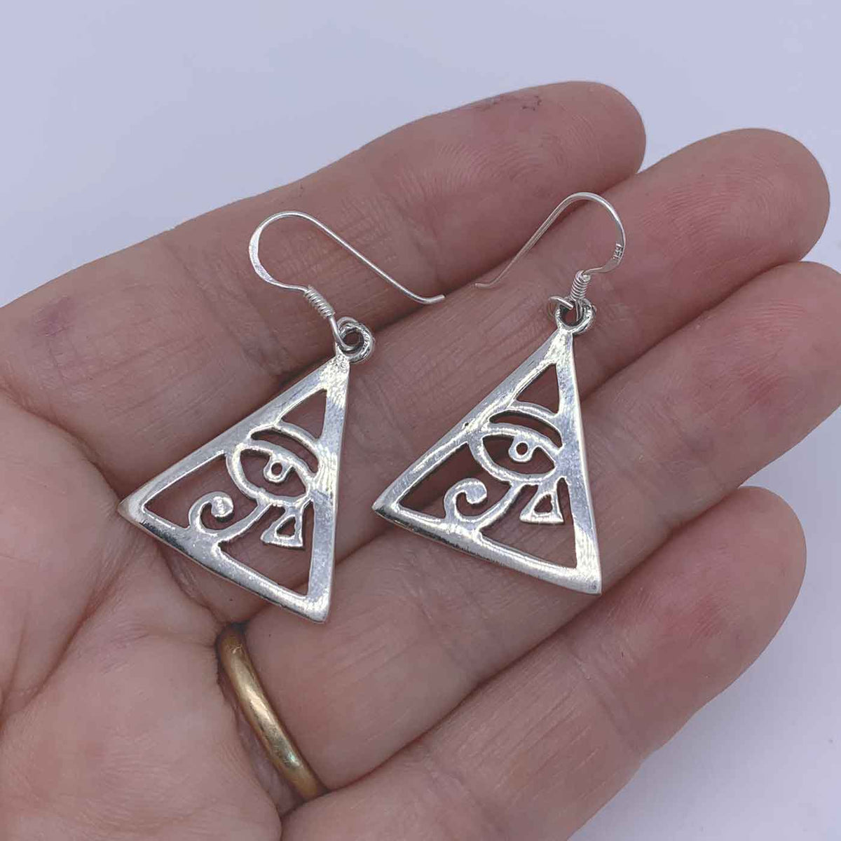 eye of ra earrings jewellery