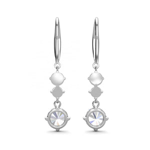 bridal crystal drop earrings auckland