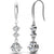 bridal crystal drop earrings auckland