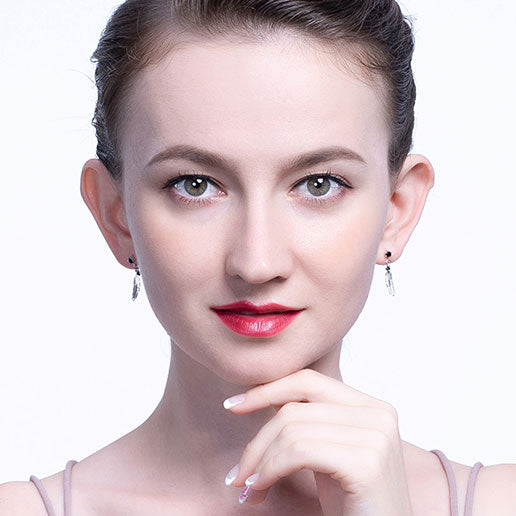 feather silver earring jewellery