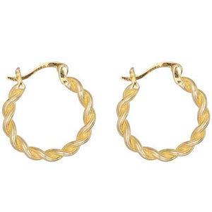 gold hoop huggie earrings jewellery