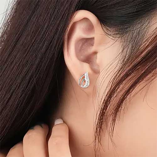 gold crystal earrings  jewellery for women nz