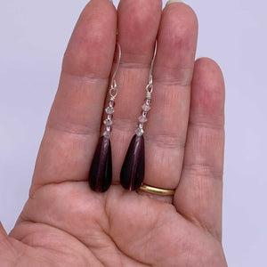 silver amethyst earrings jewellery