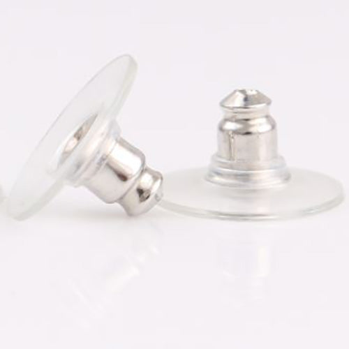 silicone comfort fit earring stopper backs