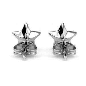 swarovski star crystal earrings