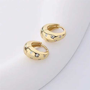 gold huggie earrings for women girls nz
