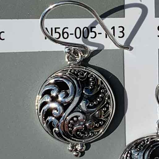 925 Sterling Silver Jewellery Set with Koru design "Tia"