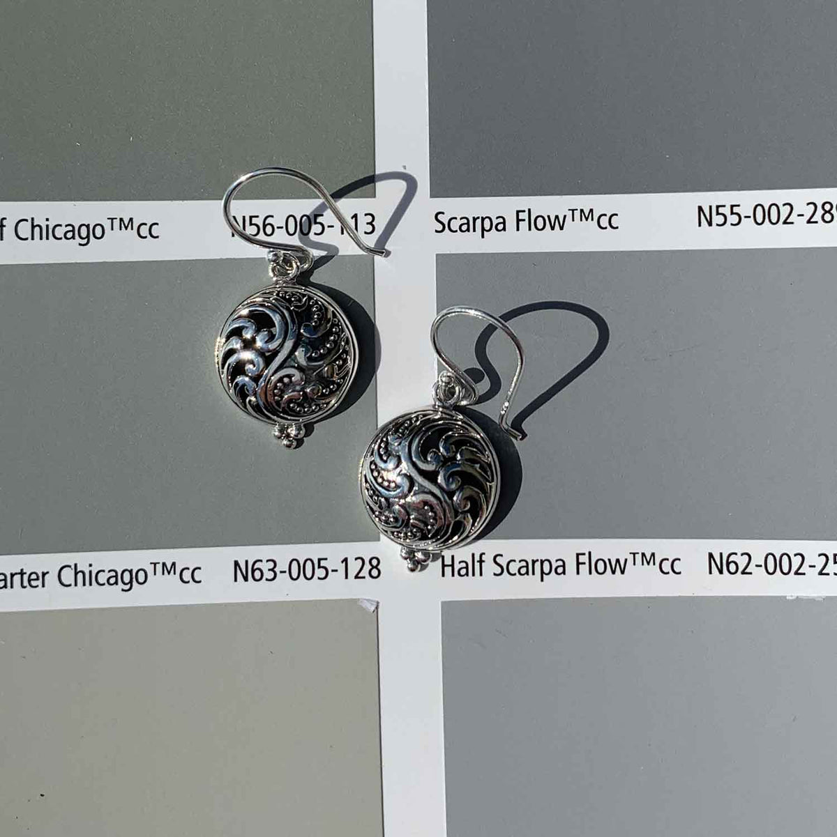 925 Sterling Silver Jewellery Set with Koru design "Tia"